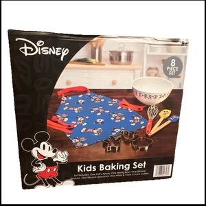 Disney Mickey Mouse Kids Baking Set - Blue and Black